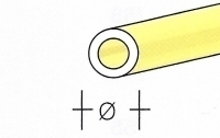 AE7740-11   Brass tube Ø  11,0 x Ø  10,1MM  (1 Metre)