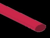 Heat shrink tubing 2,4 mm, red.  E61220