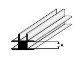 T - Verbindingstuk 1,0mm  447-51 (3x 33cm)