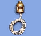 Messing navigatie Lamp "GROEN" (5061/12)