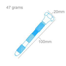 Hand drill double 0 until 2,9mm (MCR-PPV2237)