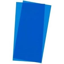 PVC plaat BLAUW  "EVERGREEN 9902"