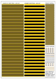 Vinyl sheet *Deck Marks*  1:72