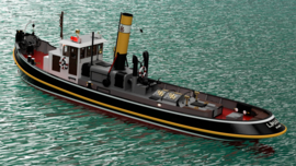 Nederlandse Sleepboot "LIMAN 2" 1:20 (TRK-124)
