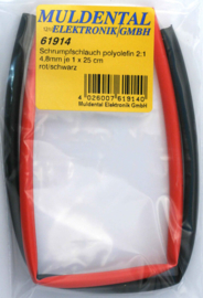 Heat shrink tubing 4,8 mm-RED & BLACK (E61914)