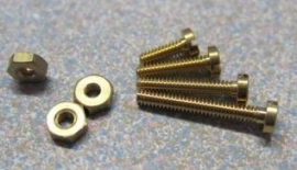 Cylinder head screw M1,4 x 4 mm (25 stuks)