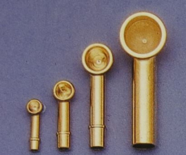 Brass vent ø15x34mm (5720-16)