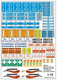 Maritieme pictogrammen  1:10 (SMS01)