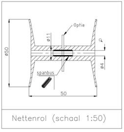 MSN 100 205 Nettenrol  schaal 1:50