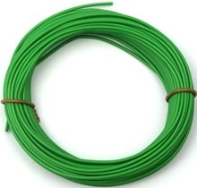 Groen PVC draad.   E50514