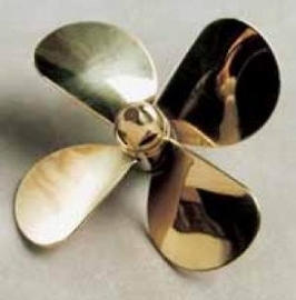 RAB-147-09A * Brass Propeller  4BL.R.M3. 30MM