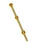 10 pieces rail stanchion- 2 gauge - height 20mm (5602/20)