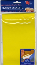 Vinyl sheet *yellow*  580 x 135mm