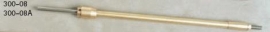 Brass tube, shaft of high-quality steel. RAB-301-08 (Raboesch®)