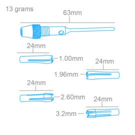 Drill head ADAPTOR (MCR-PPV5155)