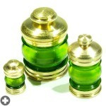 ø5 x 8mm hoog "GROEN"  (MSN 072 05)