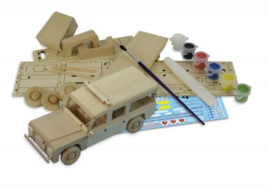 Houtenbouw pakket "Politie Auto"(ART30520)