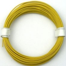 Geel PVC draad.   E50513