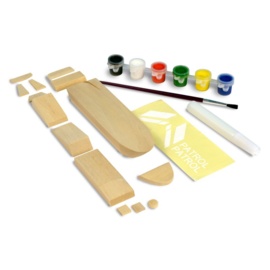 Houtenbouw pakket "Patrouilleboot"(ART30515)