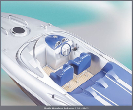Speedboot "FLORIDA" 1:10 (Ro-1166)