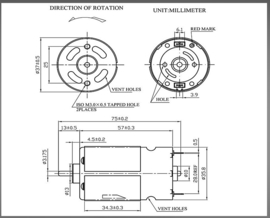 Elektromotor "MAX Power 600" (42124)