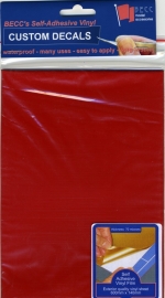Vinyl sheet *red*  580 x 135mm