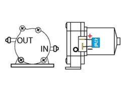 Water pomp 12V - 6V  (KRI-065150)