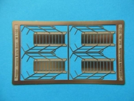 800 343 Staircase 29 x 8mm (1:100) 4 pieces