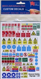 Vinyl sheet Div. *security symbols*  1:24