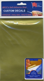 Vinyl sheet *gold*  580 x 135mm