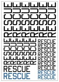 Text sheet *RESCUE*  (RescueTEXT)