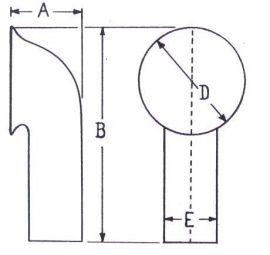 Vent Type F1  010 402