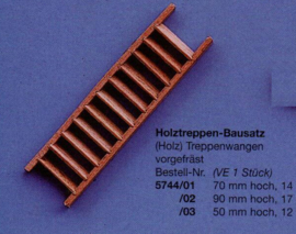 Houten Ladder - 90x17mm (5744/02)