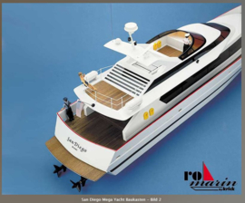 Mega Yacht "San Diego" 1:25 (Ro-1045)