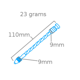 SPIRAAL HANDBOOR - tot 1,0mm  (MCR-PDR1411)