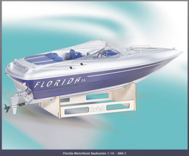 Speedboot "FLORIDA" 1:10 (Ro-1166)