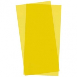 PVC plate yellow "EVERGREEN 9904"