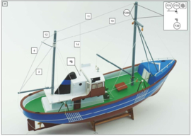 Northsea fishing trawler 1:60 (BIL-510240)