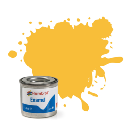 Paint jar" Matt yellow"  BC013  (Ca.15ml)
