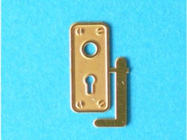 Brass door lock 3 x 6,0mm (800 238)