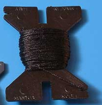 Zwart touw 10 mtr. Ø 0,25mm (61890)