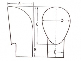 Vent Type E1  010 043