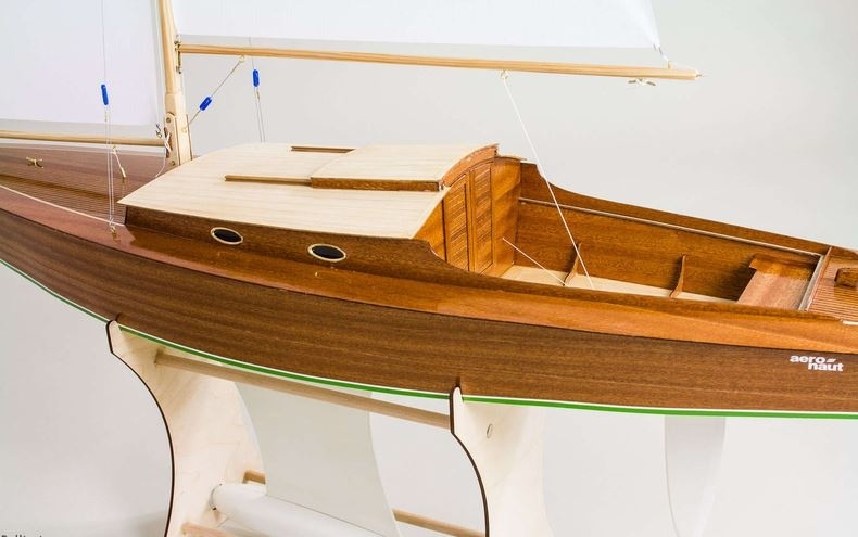 stout Roos Dankzegging modelbouw zeilboot hout