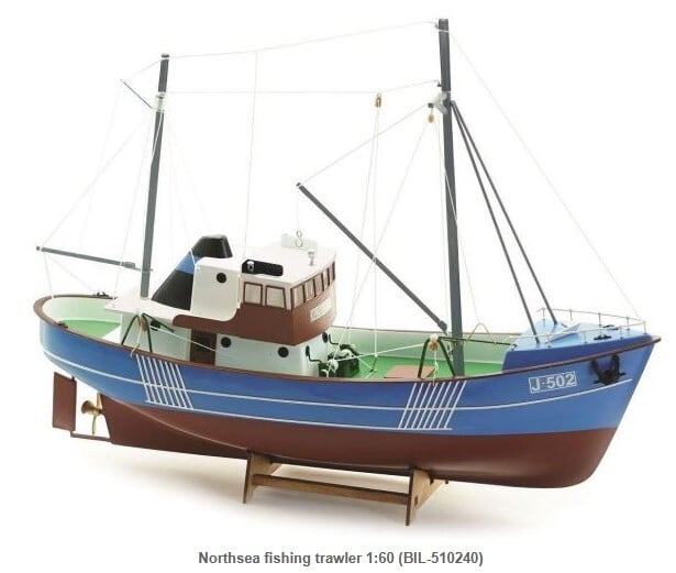 NIEUW _ Noordzee kotter Billing Boats
