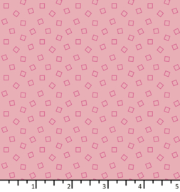 EQP Tumbling blocks - Pink - per 25 cm