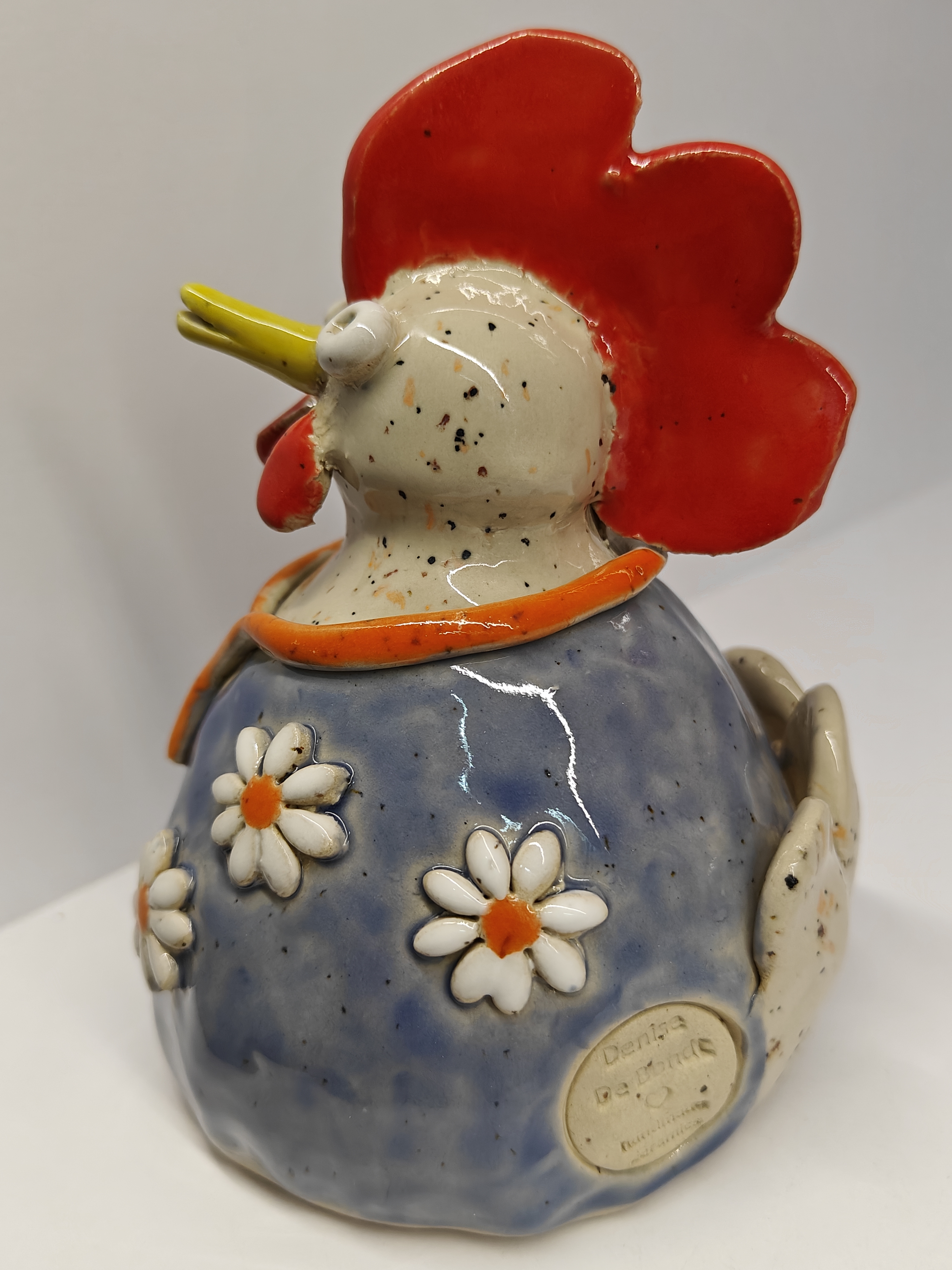 Kippetje: "wiske" in keramiek
