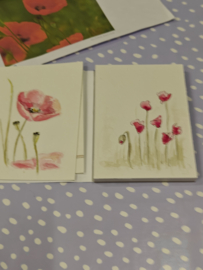 Workshop wenskaarten in aquarel - maandag 23 november van 19 tot 21:30 uur - materiaal inbegrepen