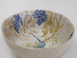 Bowl  "Colibri" - handgeschilderd