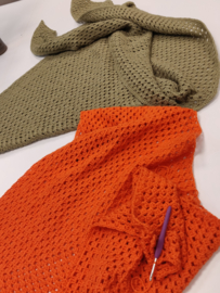 Workshop omslagdoek haken - zaterdag 18 mei van 13 tot 16 uur