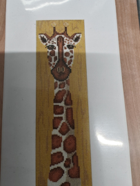Telpatroon kruissteek pakket "Giraffe" 9 x 31 cm